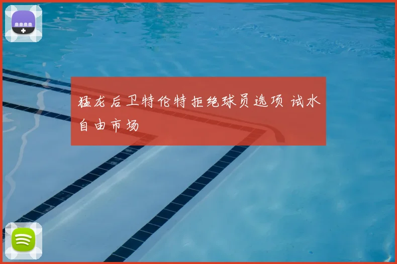 猛龙后卫特伦特拒绝球员选项 试水自由市场
